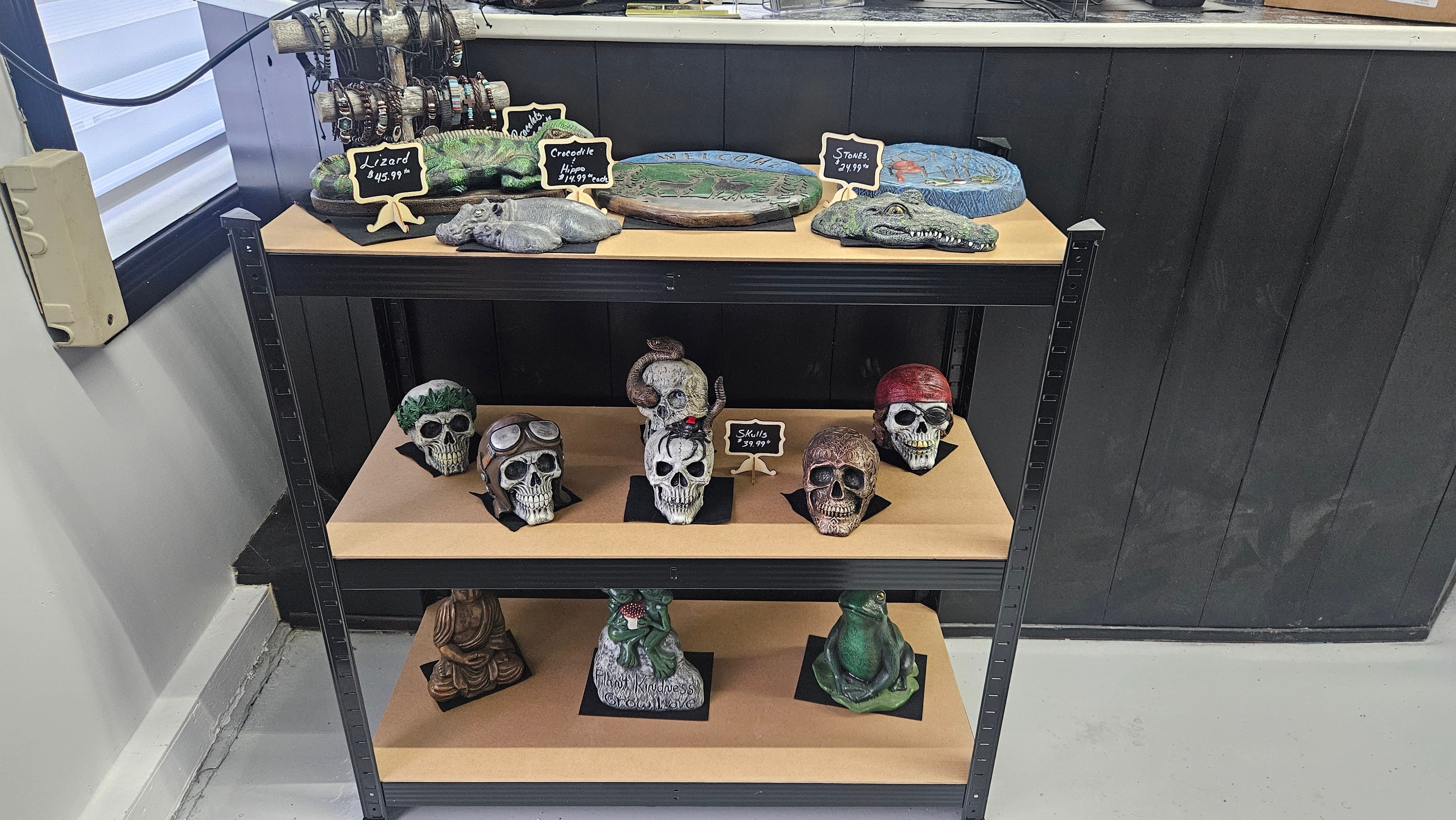 Brenda's Creative Concrete display